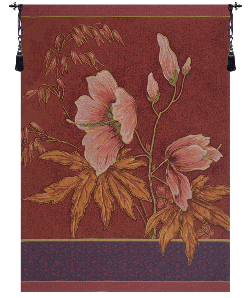 Theodore Deck Altea French Tapestry Wall Hanging 76x56 Inch Cotton Jacquard Woven Wall Tapestry