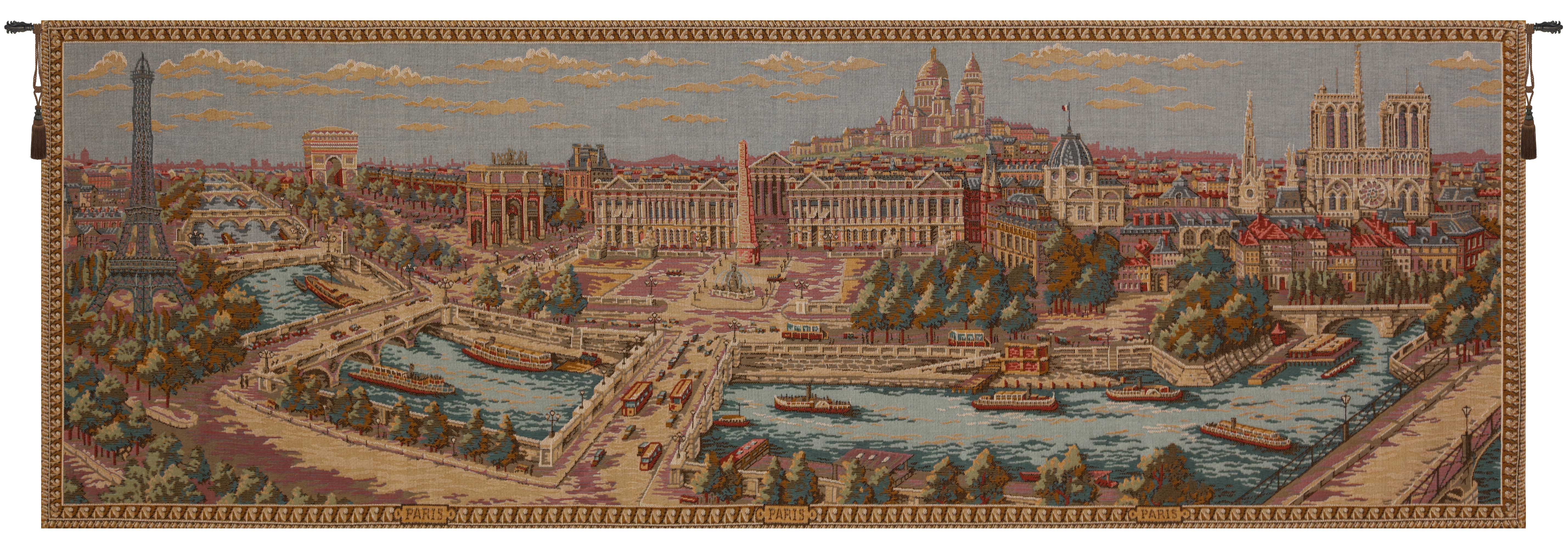 Venetian Italian Jacquard Woven Wall Art