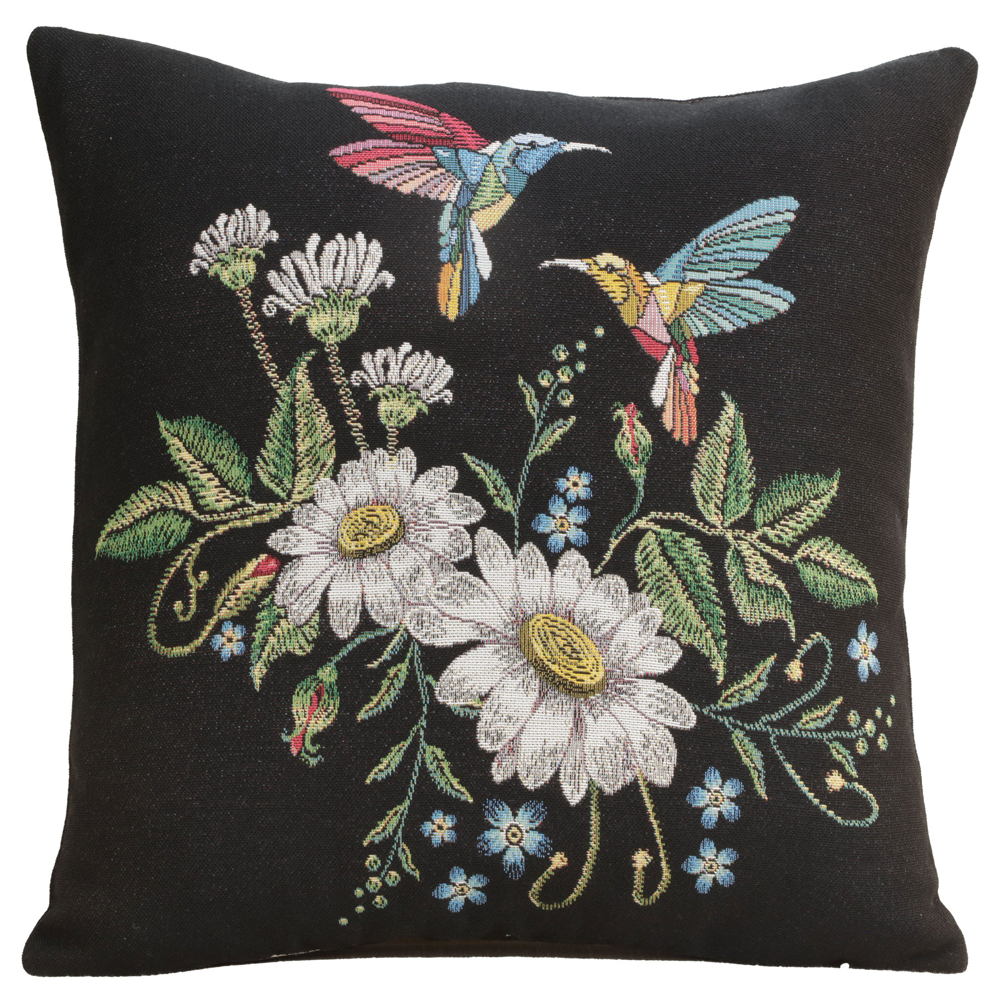 William Morris Barleta Tapestry Pillow Cover 18x18 Inch Cotton Jacquard Woven Cushion Cover