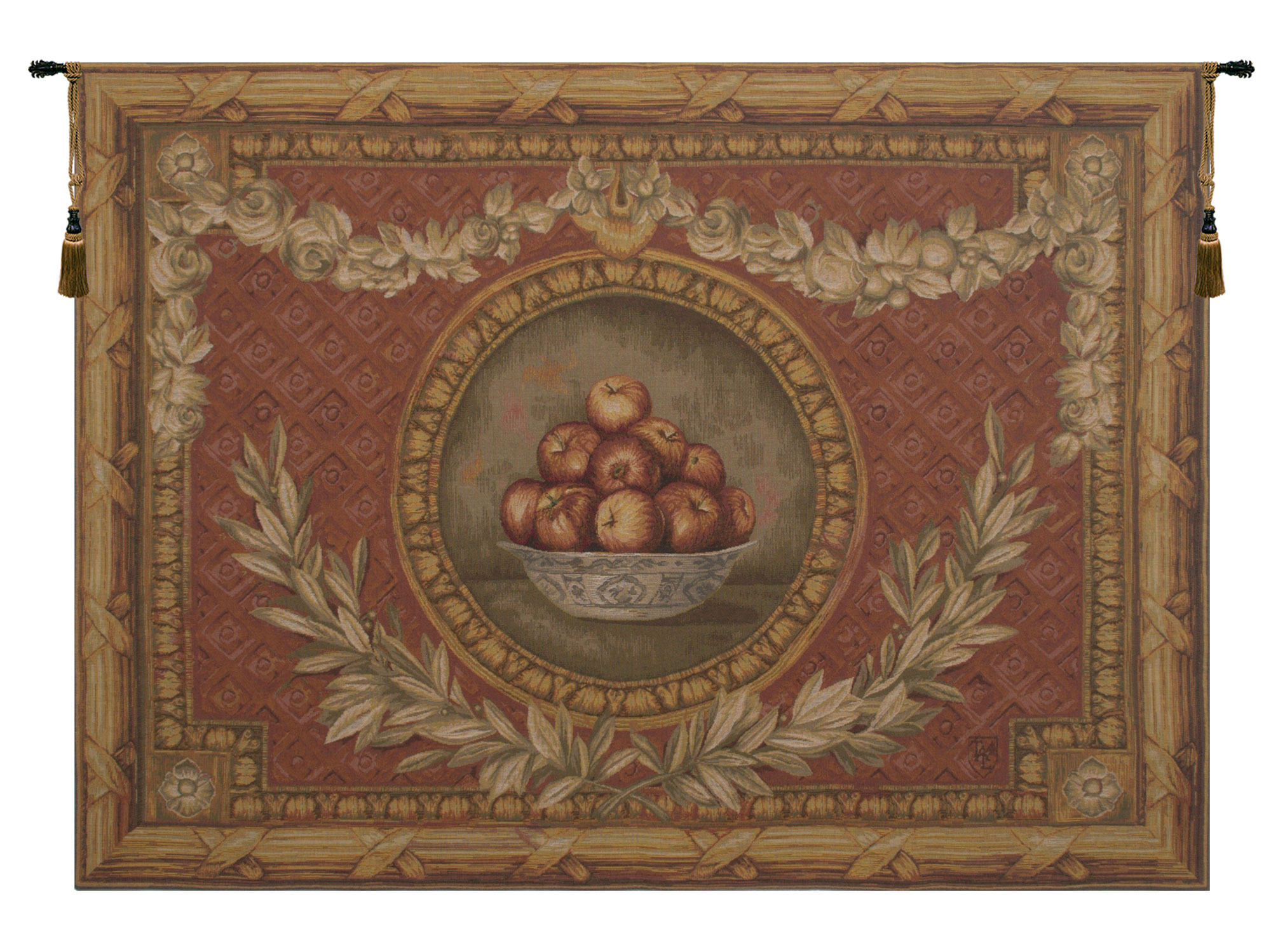French Empire Vase France Tapestry, Art Tapestry New, Fruits & Vegetables
