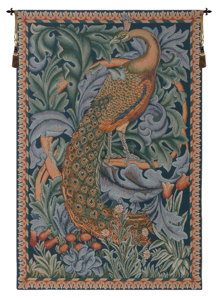 Peacock French Tapestry Wall Art Hanging For Home Decor