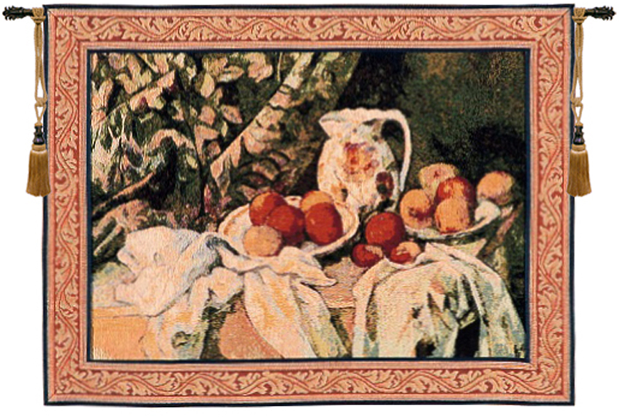 Paul Cezanne French Still Life Tapestry Wall Hanging 35 x 45 in