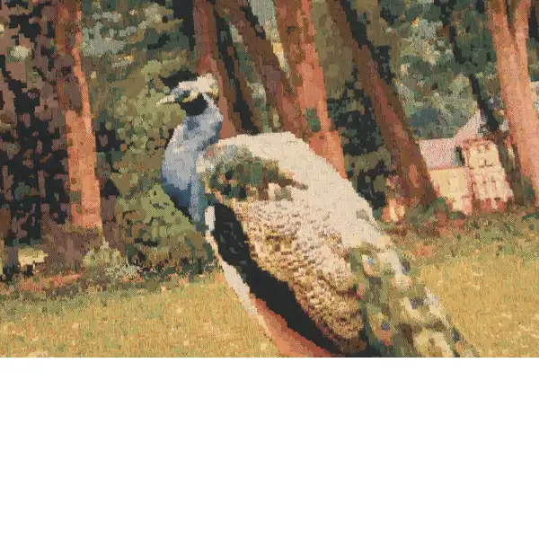 Peacock Manor with Frame Border