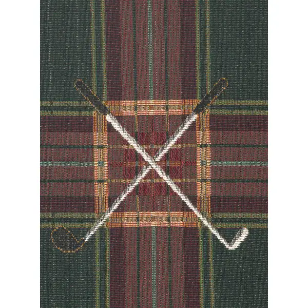 Crossed Golf Clubs