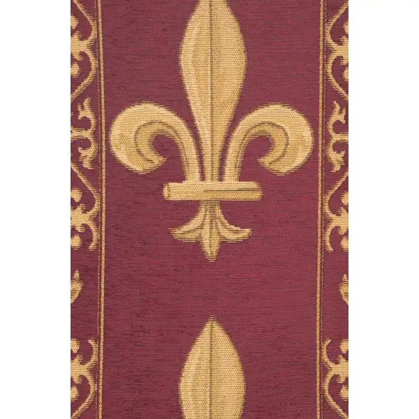 Fleur De Lys Red VI