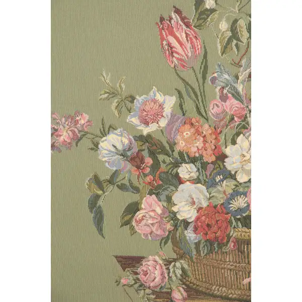 Flower Basket Green Small