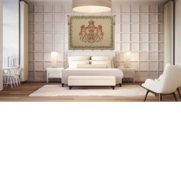 Lion Crest Beige Large