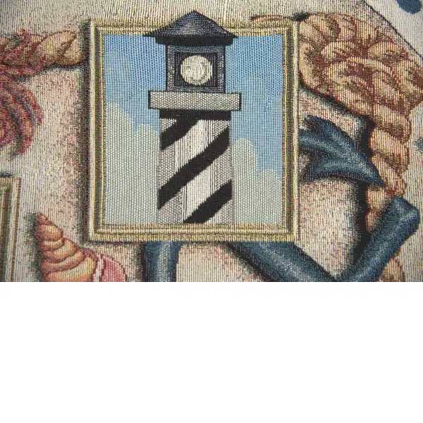 Nautical Scene I Blue Tassel