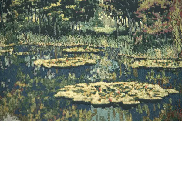 Lake Giverny With Classic Border