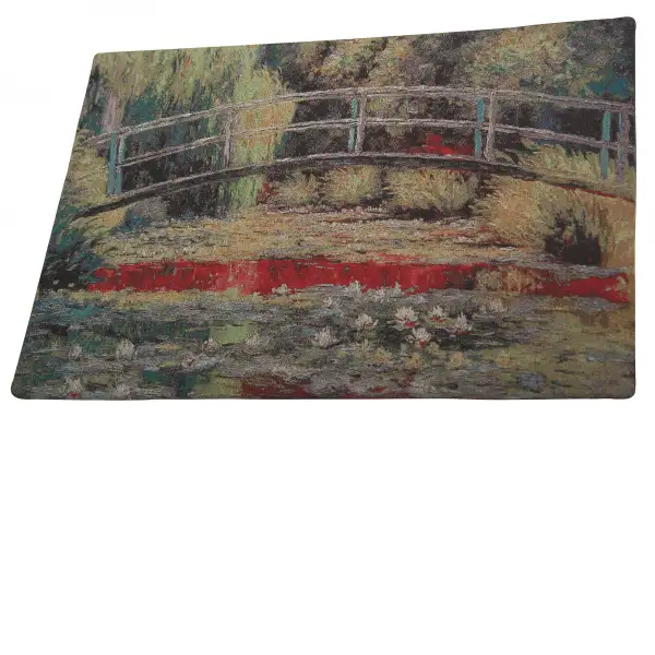Bridge Over a Pond Of Lilies