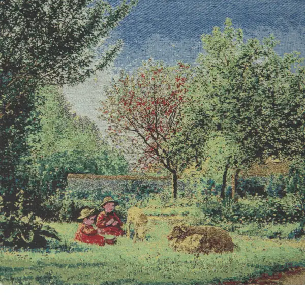 Children And Sheep