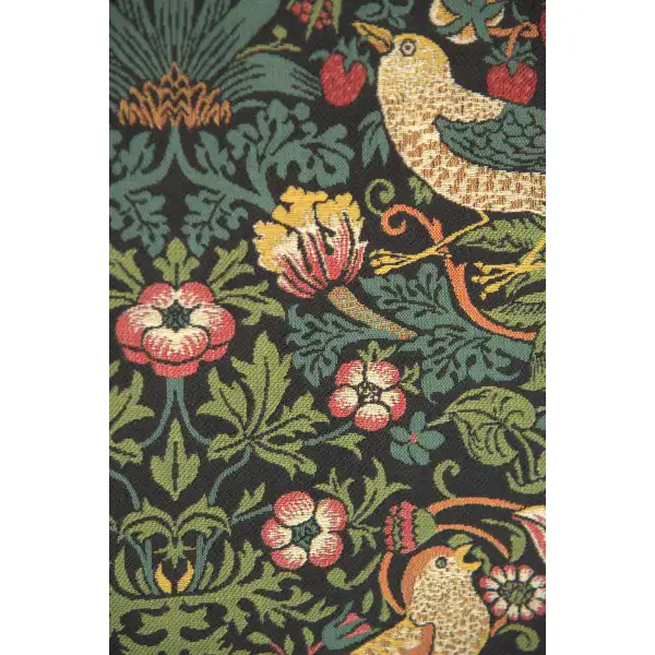 Strawberry Thief Black William Morris