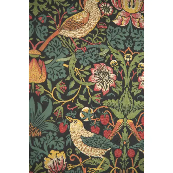Strawberry Thief Black William Morris