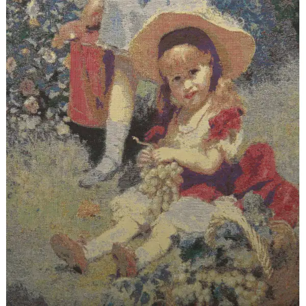 Child with Grapes