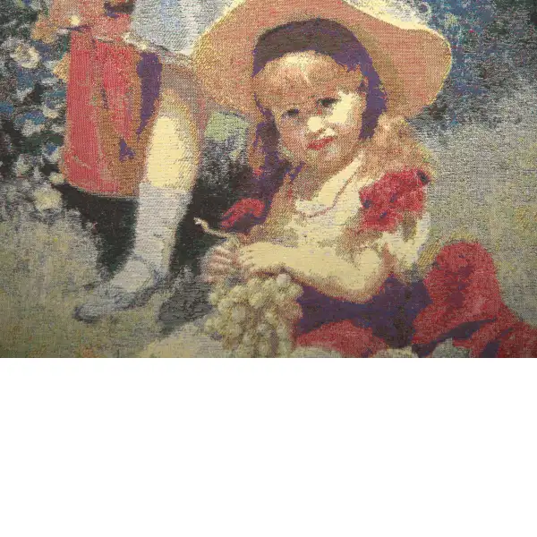 Child with Grapes