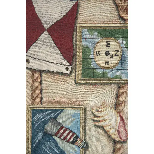 Nautical Scene II Black Tassels