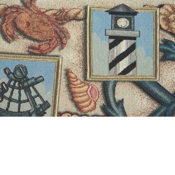 Nautical Scene II Black Tassels