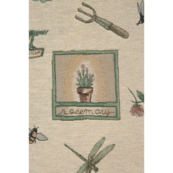 Garden Elements Large with Green Tassel