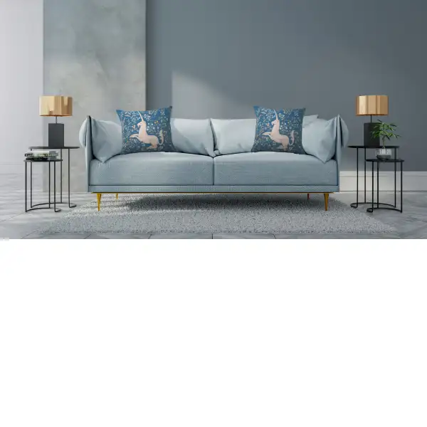 Licorne Fleuri Blue
