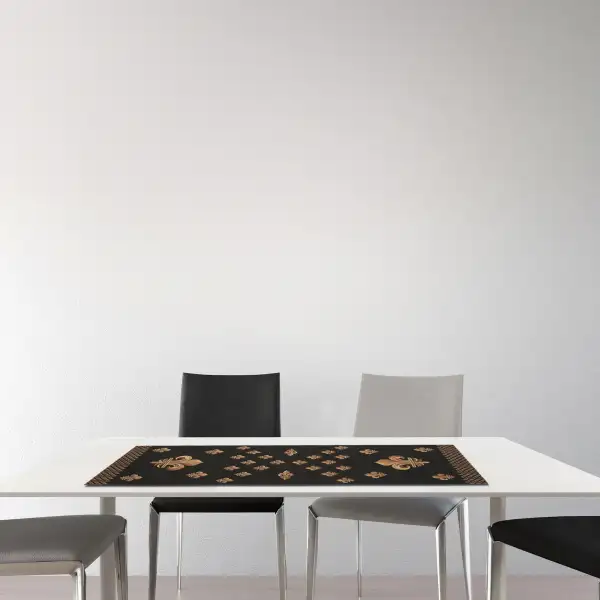 Royal Fleur de Lys Black
