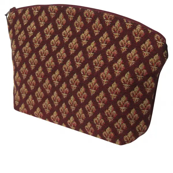 Fleur de Lys Red Purse