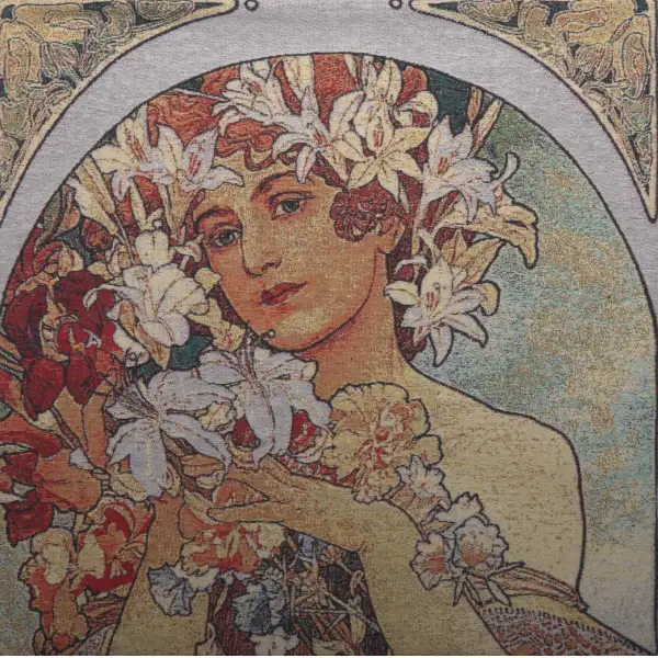 Flower by Mucha