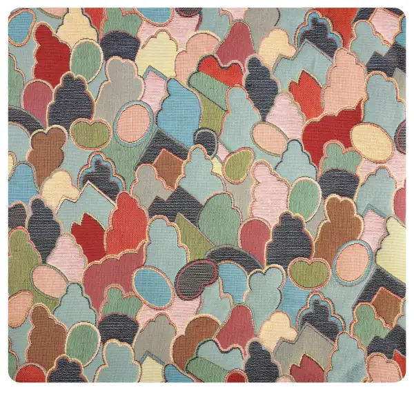 Mosaique Chinoise Footprint Blue