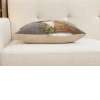 Forest Deer Grey European Cushion Cover | Close Up 4