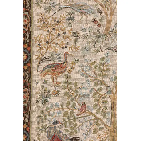 Tree and Birds in Cream