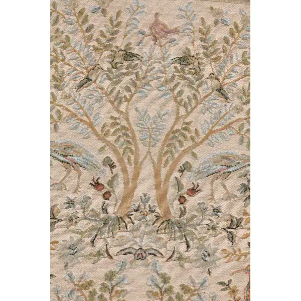 Tree and Birds in Cream