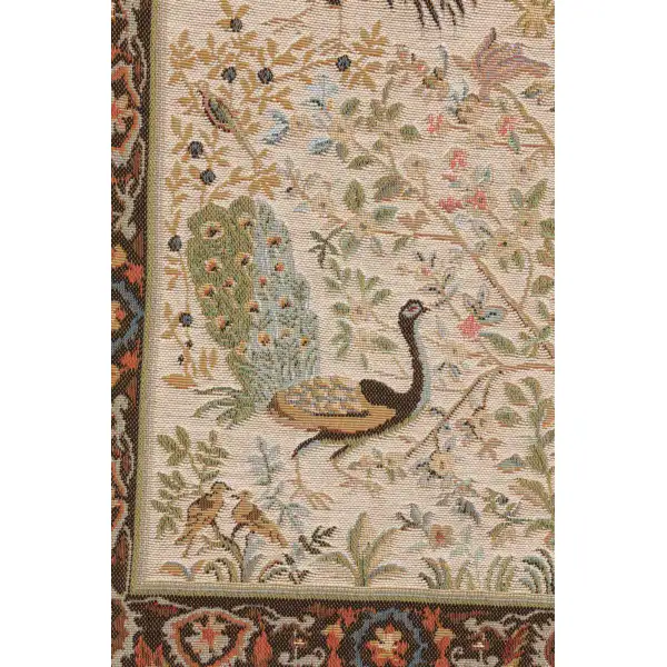 Tree and Birds in Cream