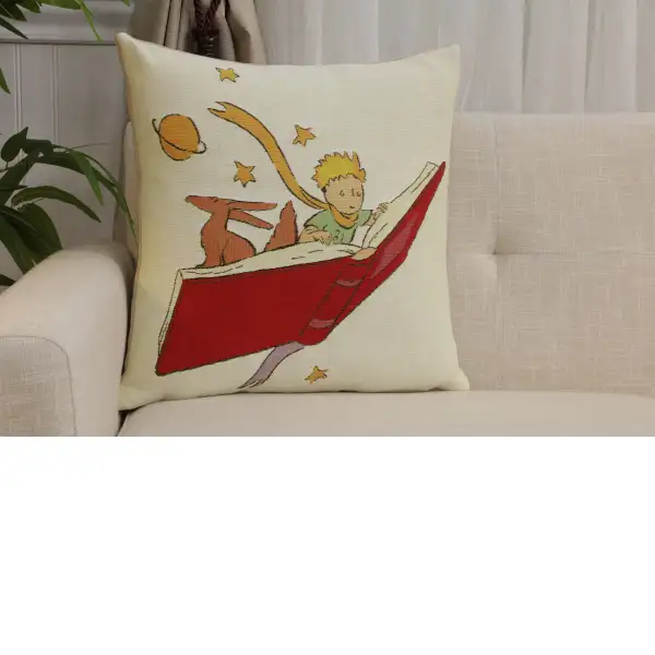 The Little Prince Reading a Book