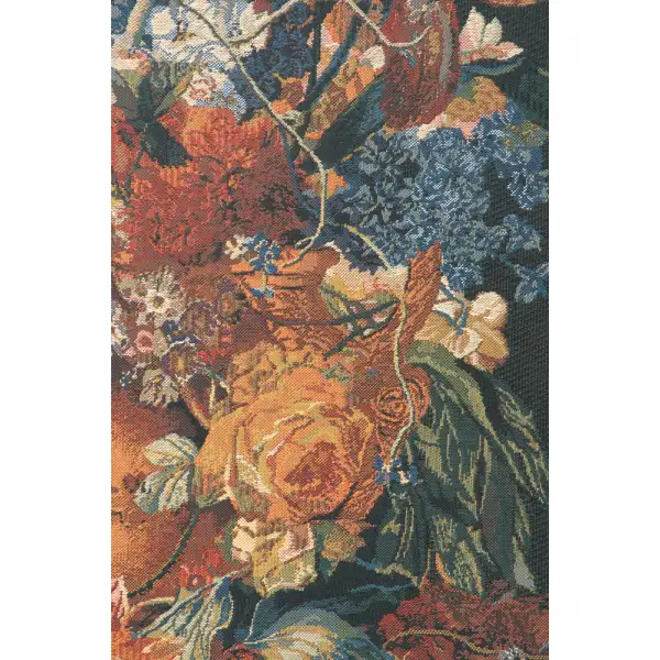 Terracotta Floral Bouquet Black
