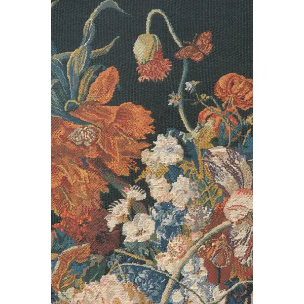 Terracotta Floral Bouquet Black
