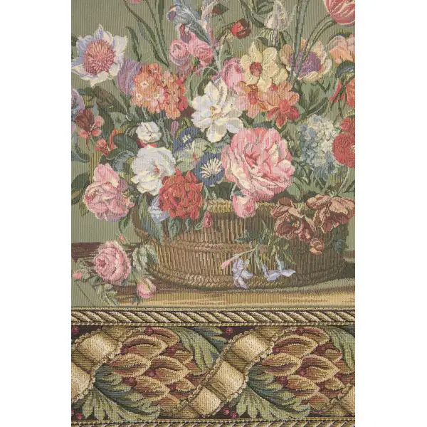 Flower Basket Green