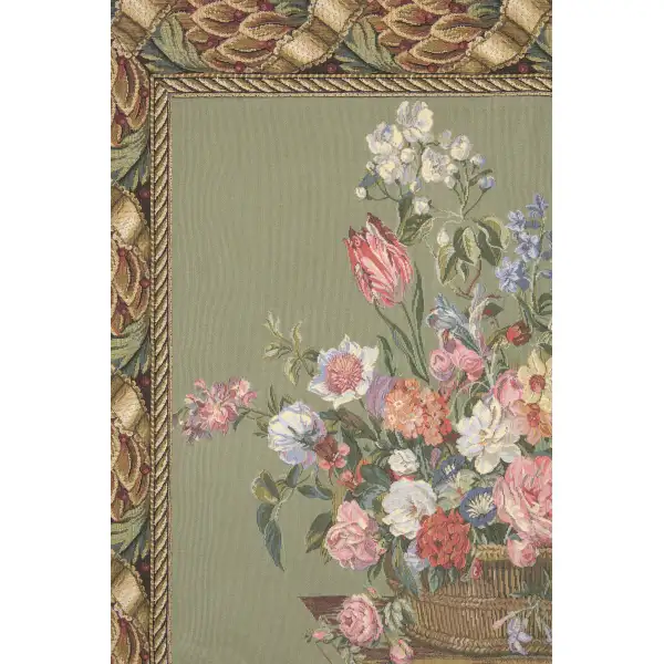 Flower Basket Green