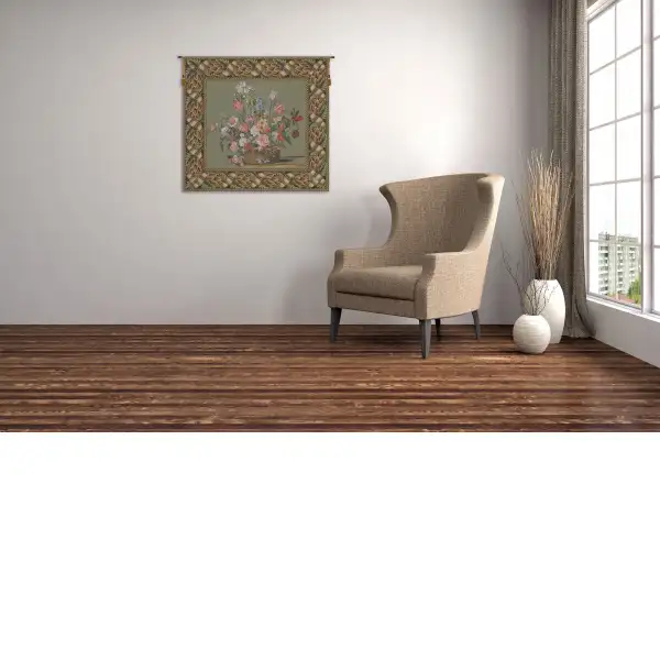 Flower Basket Green