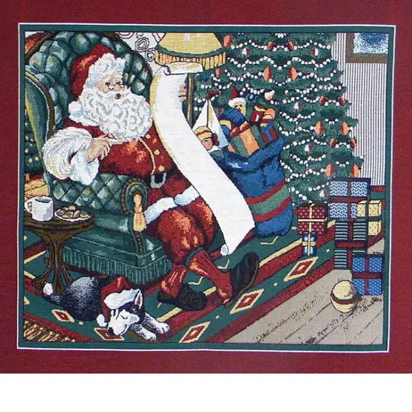 Santa on a Chair