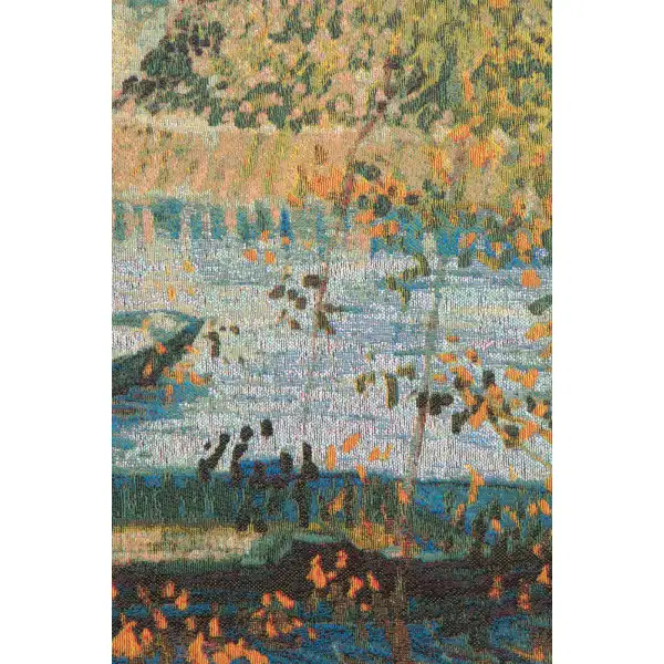 Angler and Boat at Pont de Clichy