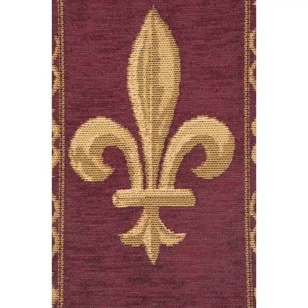 Fleur de Lys Red I