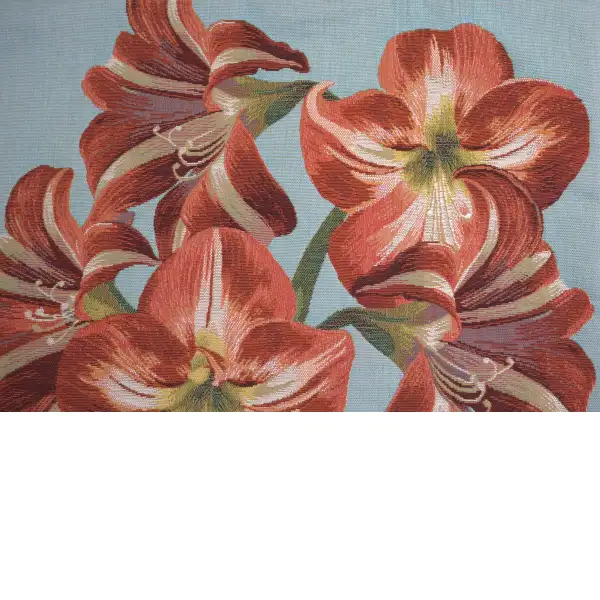Amaryllis Flowers V Blue