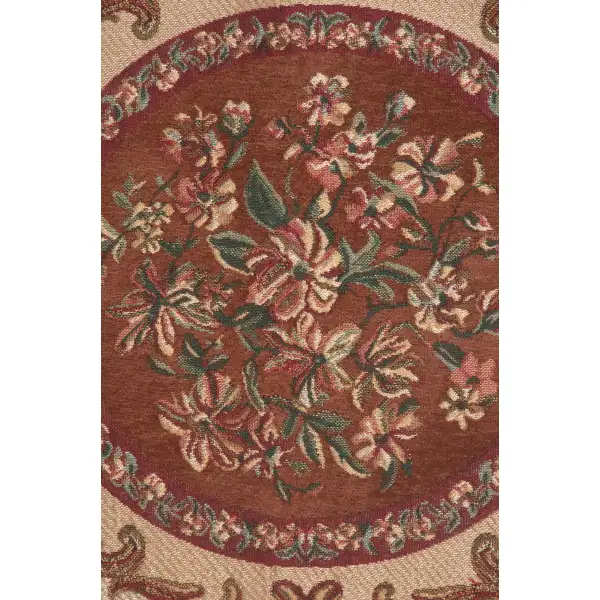 Floral Medallion Rust