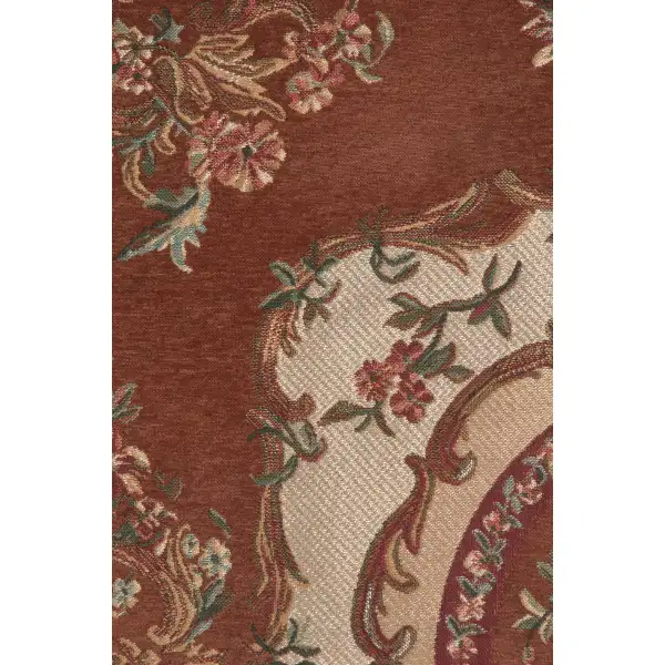 Floral Medallion Rust