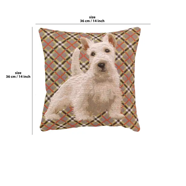 White Scottish Dog