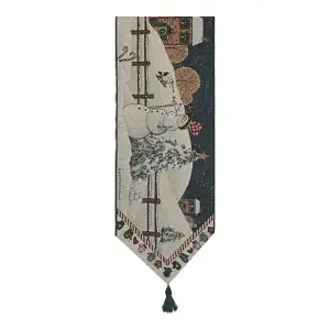 I Found My Thrill Jacquard Woven Table Runner 72x12 Inch Decorative Dining Table Decor