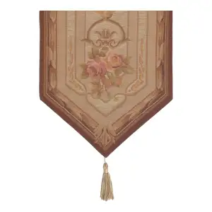Chaumont Small French Jacquard Woven Table Runner 33x14 Inch European Dining Decor