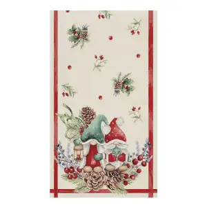 Charity Jacquard Woven Tapestry Table Runner 53x17 Inch Elegant European Dining Decor