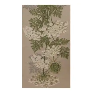Umbels French Jacquard Woven Table Runner 70x19 Inch Botanical Floral Dining Table Decor