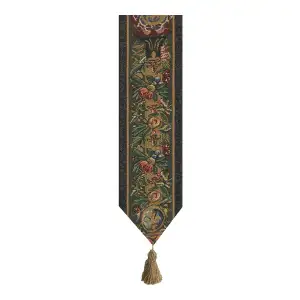 Prise De Lille Tapestry Bell Pull 42 x 6 in Medieval Historical Jacquard Woven European Decorative Home Decor