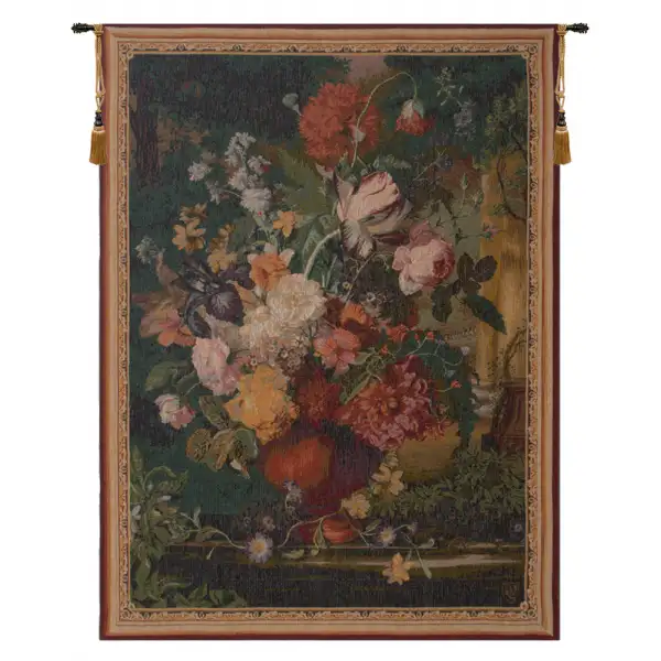 Bouquet Flamand European Tapestry Wall hanging